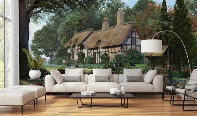 Hathaway Best Cottage Wallpaper