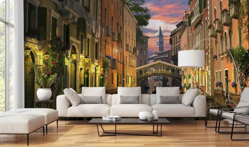 Venice Wallpaper & Wall Murals | Wallsauce US