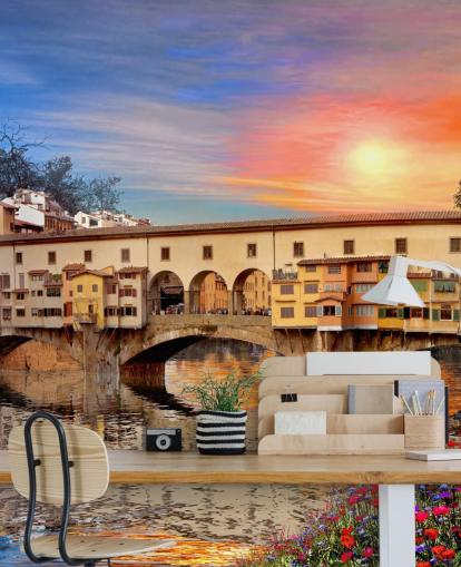 old shops on florence bridge wallpaper old shops on florence bridge wallpaper