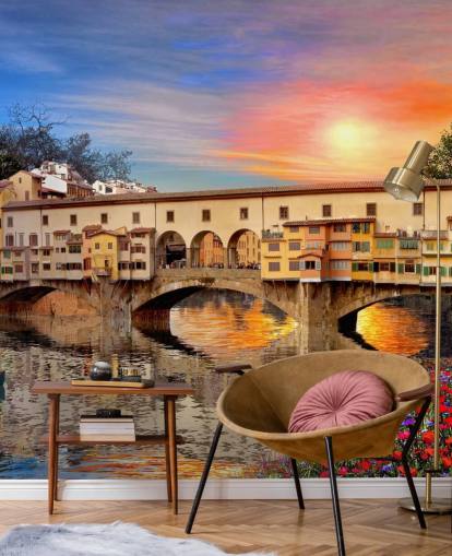 old shops on florence bridge wallpaper old shops on florence bridge wallpaper