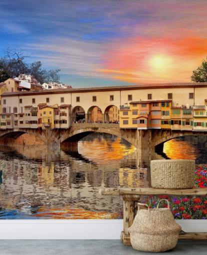 gamle butikker på florence bro tapet gamle butikker på florence bro tapet