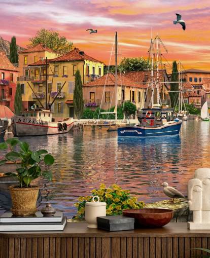 colourful boat wallpaper colourful boat wallpaper