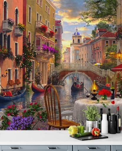 restaurant table and chairs in venice by canal wallpaper restaurant table and chairs in venice by canal wallpaper
