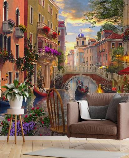 restaurant table and chairs in venice by canal wallpaper restaurant table and chairs in venice by canal wallpaper