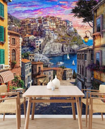 Italian Sunset Coast Italy Wallpaper Italian Sunset Coast Italy Wallpaper