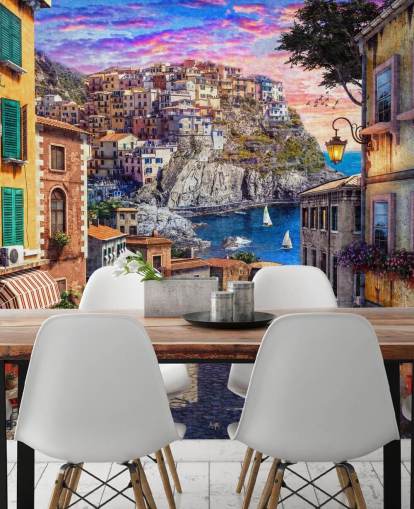 papier peint de rue italien traditionnel papier peint de rue italien traditionnel