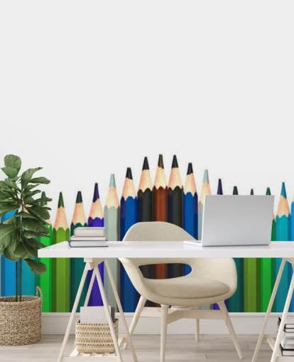 Coloured Pencils Bright Wallpaper Coloured Pencils Bright Wallpaper