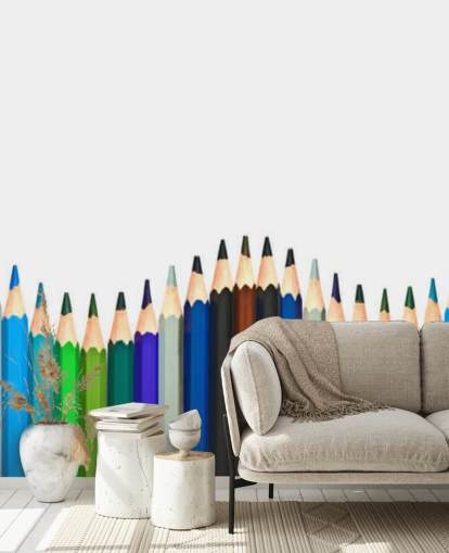 Coloured Pencils Bright Wallpaper Coloured Pencils Bright Wallpaper