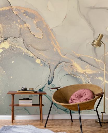 lysegrå og lilla tonet tilpasselig marmor tapetmaleri kaldet Dreamy Marble Effect til køkkener, soveværelser og badeværelser lysegrå og lilla tonet tilpasselig marmor tapetmaleri kaldet Dreamy Marble Effect til køkkener, soveværelser og badeværelser