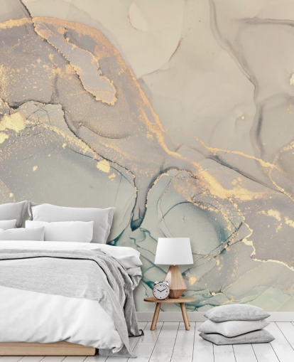 lysegrå og lilla tonet tilpasselig marmor tapetmaleri kaldet Dreamy Marble Effect til køkkener, soveværelser og badeværelser lysegrå og lilla tonet tilpasselig marmor tapetmaleri kaldet Dreamy Marble Effect til køkkener, soveværelser og badeværelser