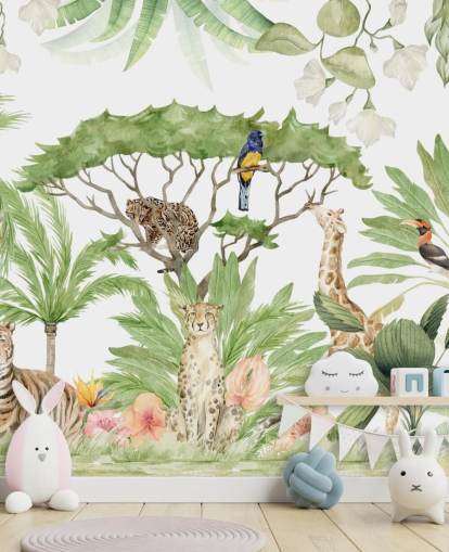 safari animal jungle behang safari animal jungle behang