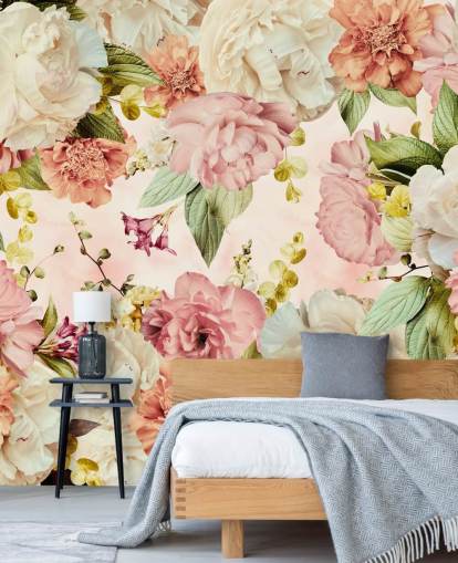 pink and white floral wallpaper pink and white floral wallpaper