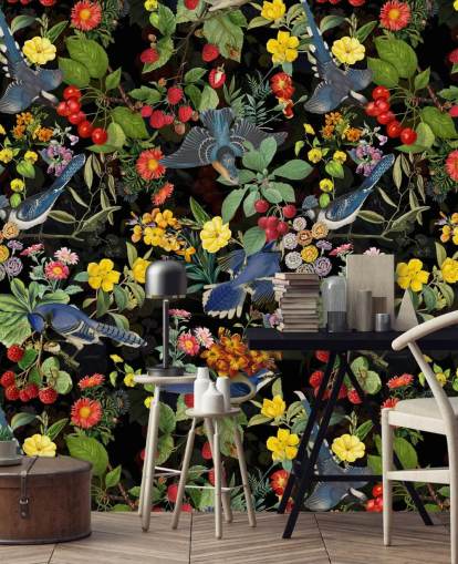 dark floral dark floral