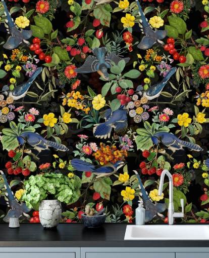 floral foncé floral foncé