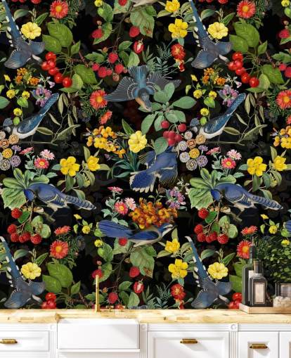 dark floral dark floral