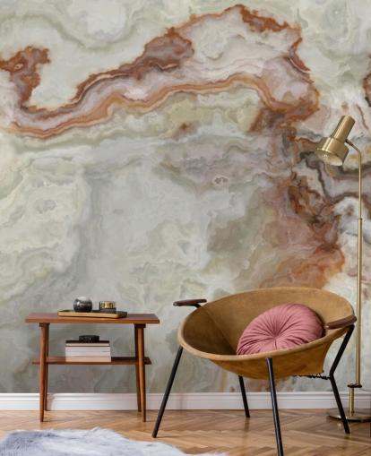 carta da parati in marmo marrone, arancione e bianco per cucine, bagni e salotti carta da parati in marmo marrone, arancione e bianco per cucine, bagni e salotti