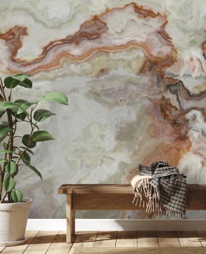 brown, orange and white marble wallpaper for kitchens, bathrooms and living rooms brown, orange and white marble wallpaper for kitchens, bathrooms and living rooms