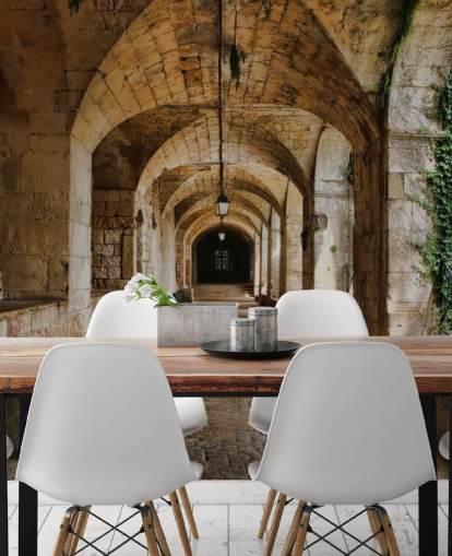 3d tunnel old building wallpaper 3d tunnel old building wallpaper