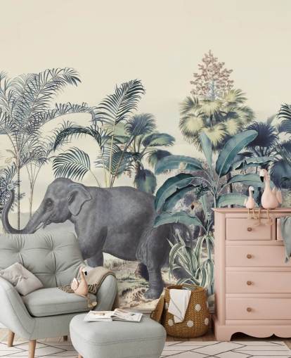 elephant in jungle wallpaper elephant in jungle wallpaper