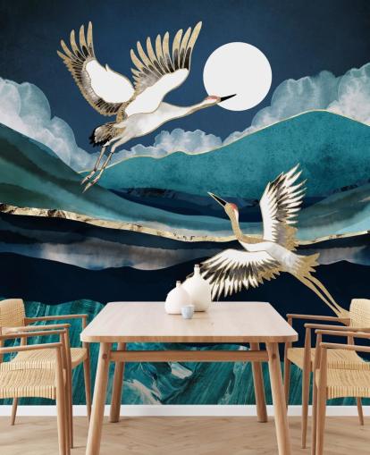 blue and gold bird wallpaper blue and gold bird wallpaper