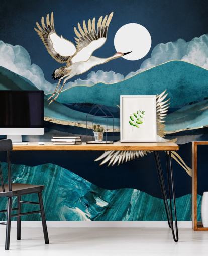 blue and gold bird wallpaper blue and gold bird wallpaper