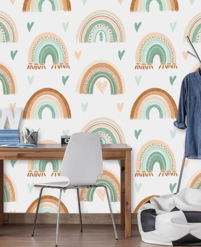 brown and light green rainbow wallpaper brown and light green rainbow wallpaper