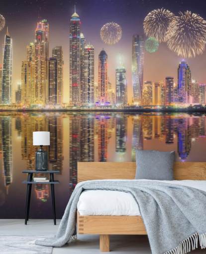 ilotulitus yli Dubai tapetti ilotulitus yli Dubai tapetti