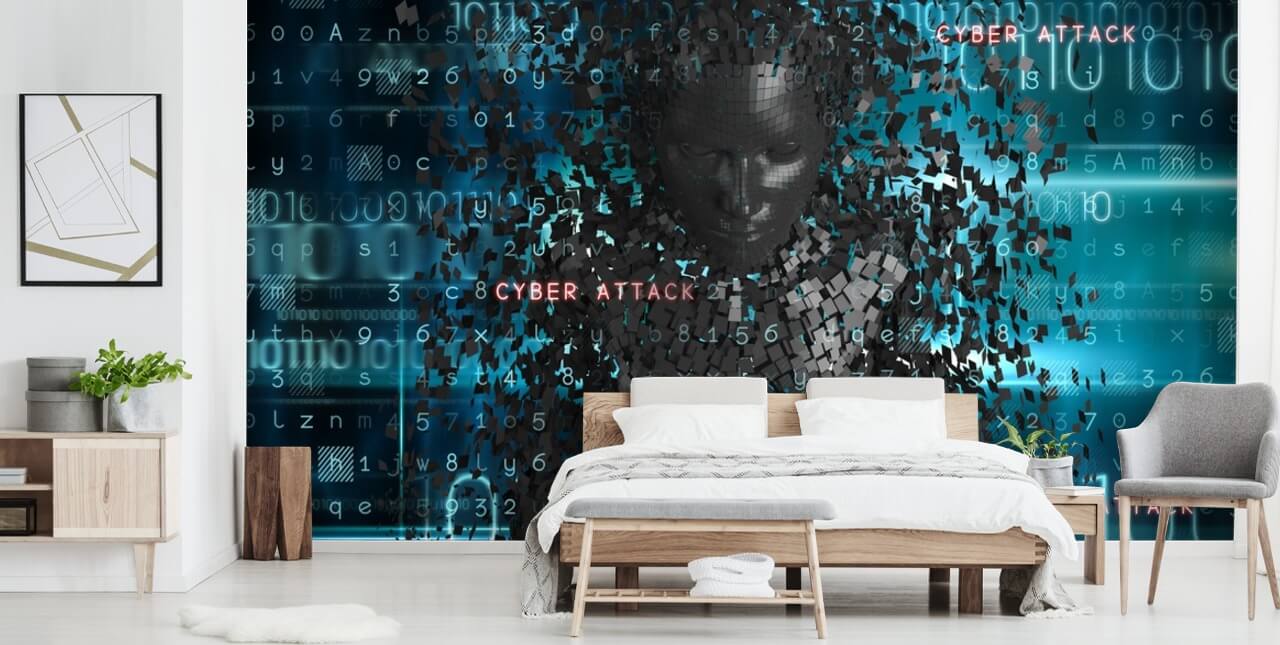 sci fi cyber woman wallpaper