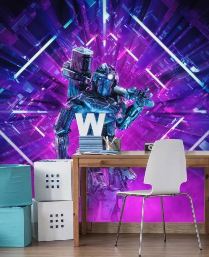 purple robot wallpaper purple robot wallpaper