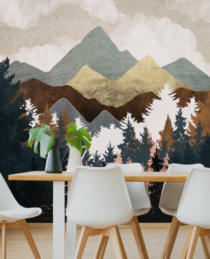 abstract tree and mountains wallpaper abstract tree and mountains wallpaper