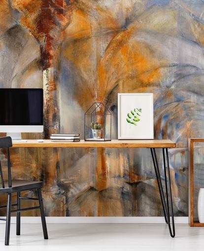 arched building abstract painting wallpaper arched building abstract painting wallpaper