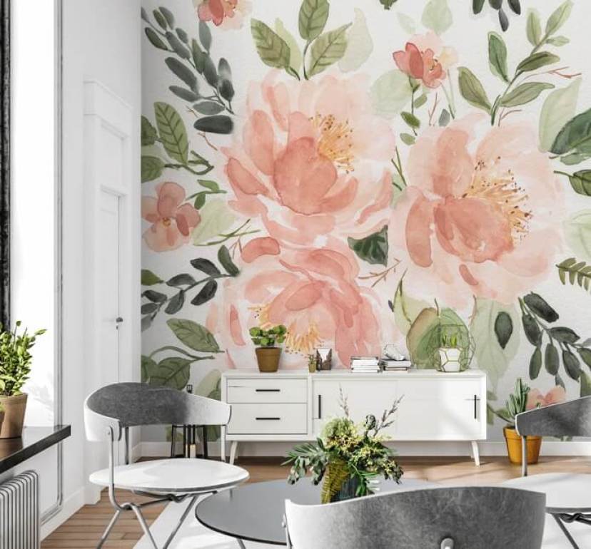 Floral Wallpaper and Flower Wall Murals | Wallsauce UK