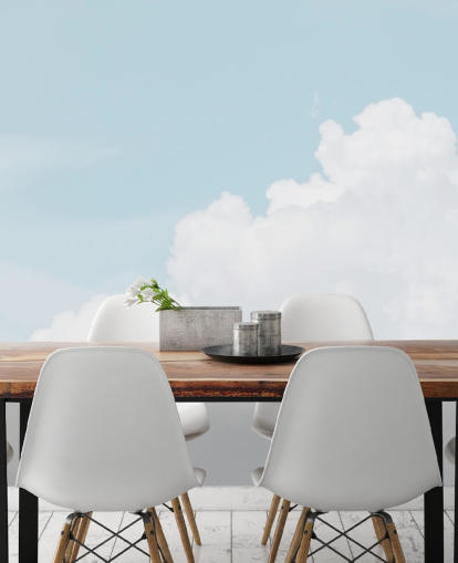 papel de parede céu azul nublado papel de parede céu azul nublado