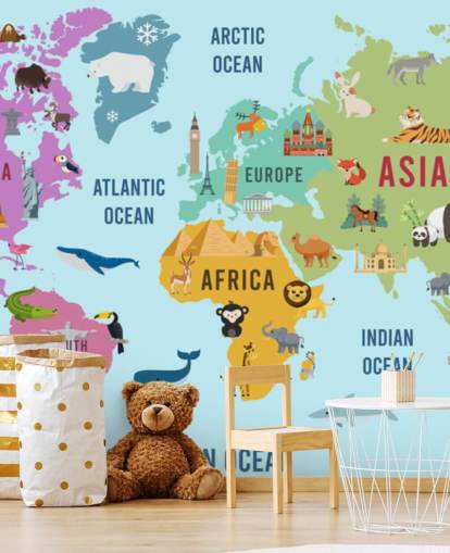 cute animal cartoon map wallpaper cute animal cartoon map wallpaper