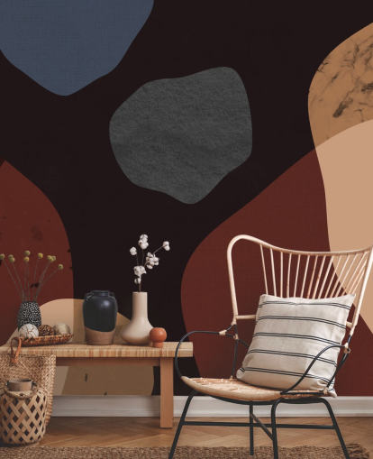 punainen, oranssi ja sininen muoto tapetti punainen, oranssi ja sininen muoto tapetti