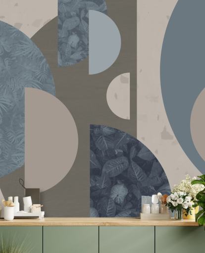 blue shapes wallpaper blue shapes wallpaper