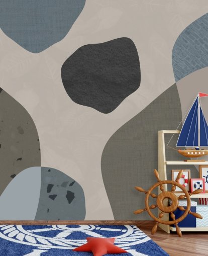 sininen ja harmaa muodot tapetti sininen ja harmaa muodot tapetti