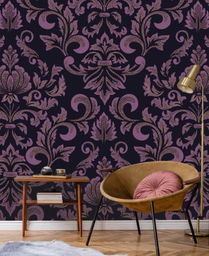 purple and black damask wallpaper purple and black damask wallpaper