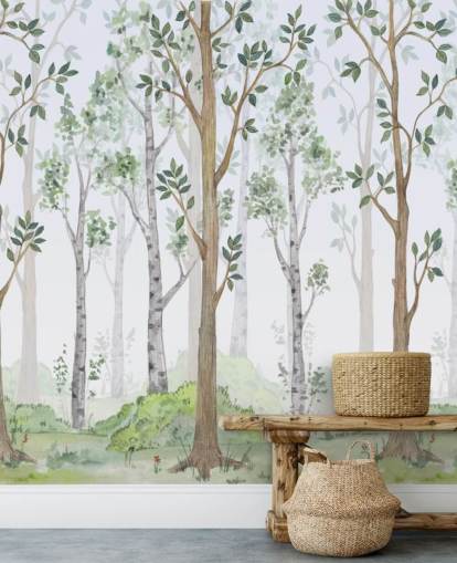 árvores pintadas wallpaper árvores pintadas wallpaper