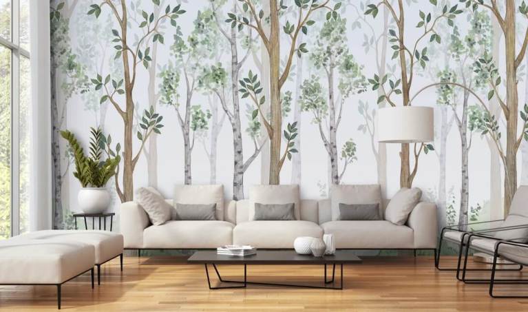 Forest Wallpaper & Tree Wallpaper Murals | Wallsauce NZ