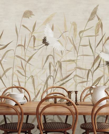 flying herons amongst reeds wallpaper flying herons amongst reeds wallpaper