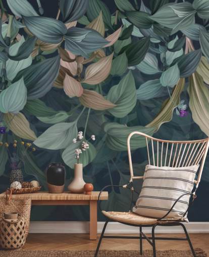 dark leafy wallpaper dark leafy wallpaper