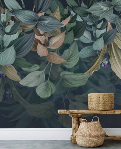 dark leafy wallpaper dark leafy wallpaper