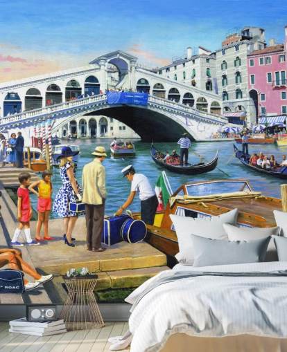 venice bridge and gondolas wallpaper venice bridge and gondolas wallpaper