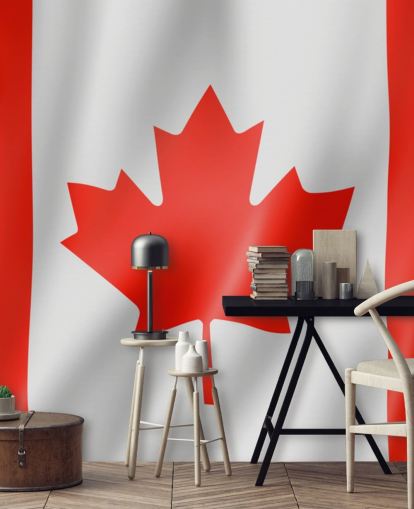 faux flagg av canada tapet faux flagg av canada tapet