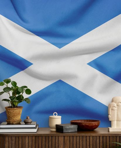 hvid og blå skotsk flag tapet hvid og blå skotsk flag tapet