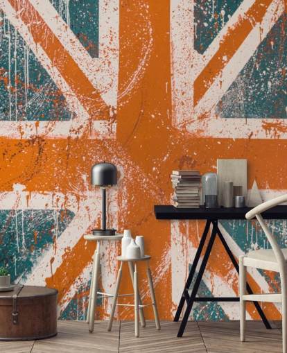 grunge stil uk flagg tapet grunge stil uk flagg tapet