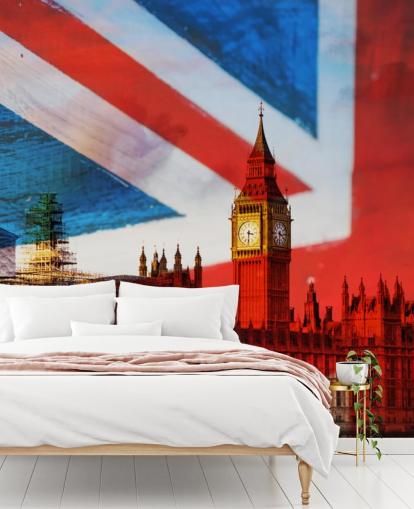 union jack bakgrunn husene i parlamentet tapet union jack bakgrunn husene i parlamentet tapet