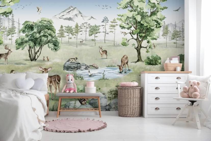 Childrens Wallpaper & Wall Murals | Wallsauce US