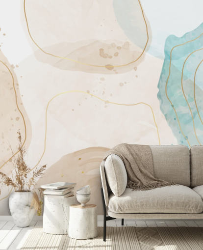 aquarell formen tapete aquarell formen tapete